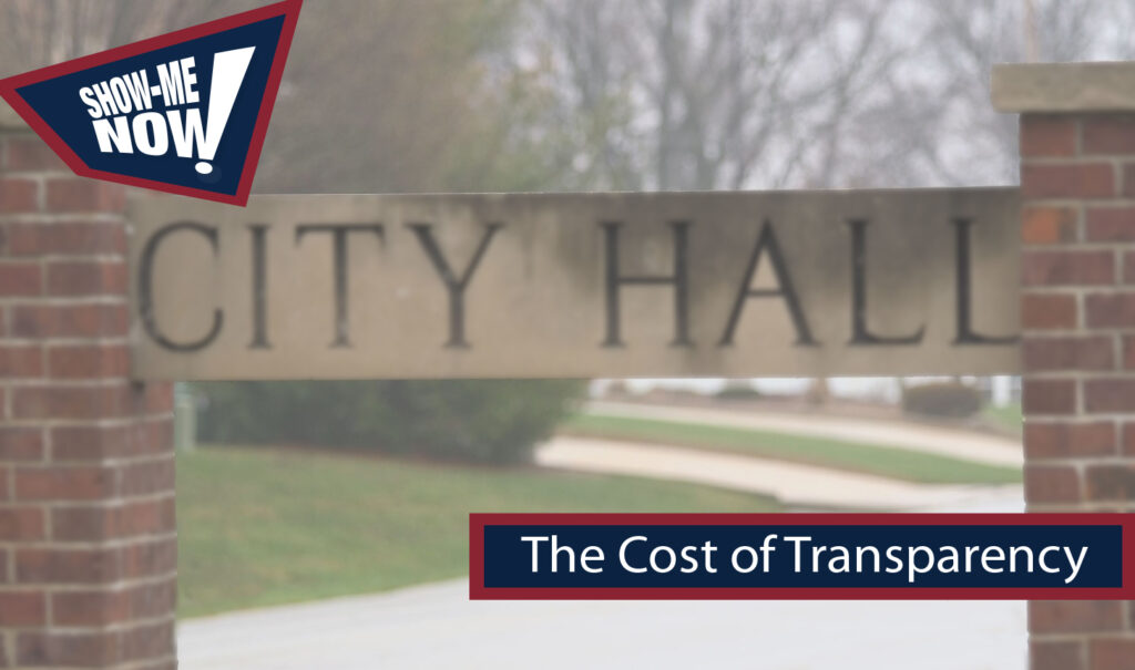 The Cost of Transparency