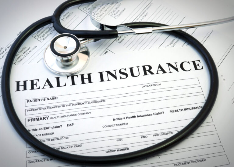 Health insurance paperwork